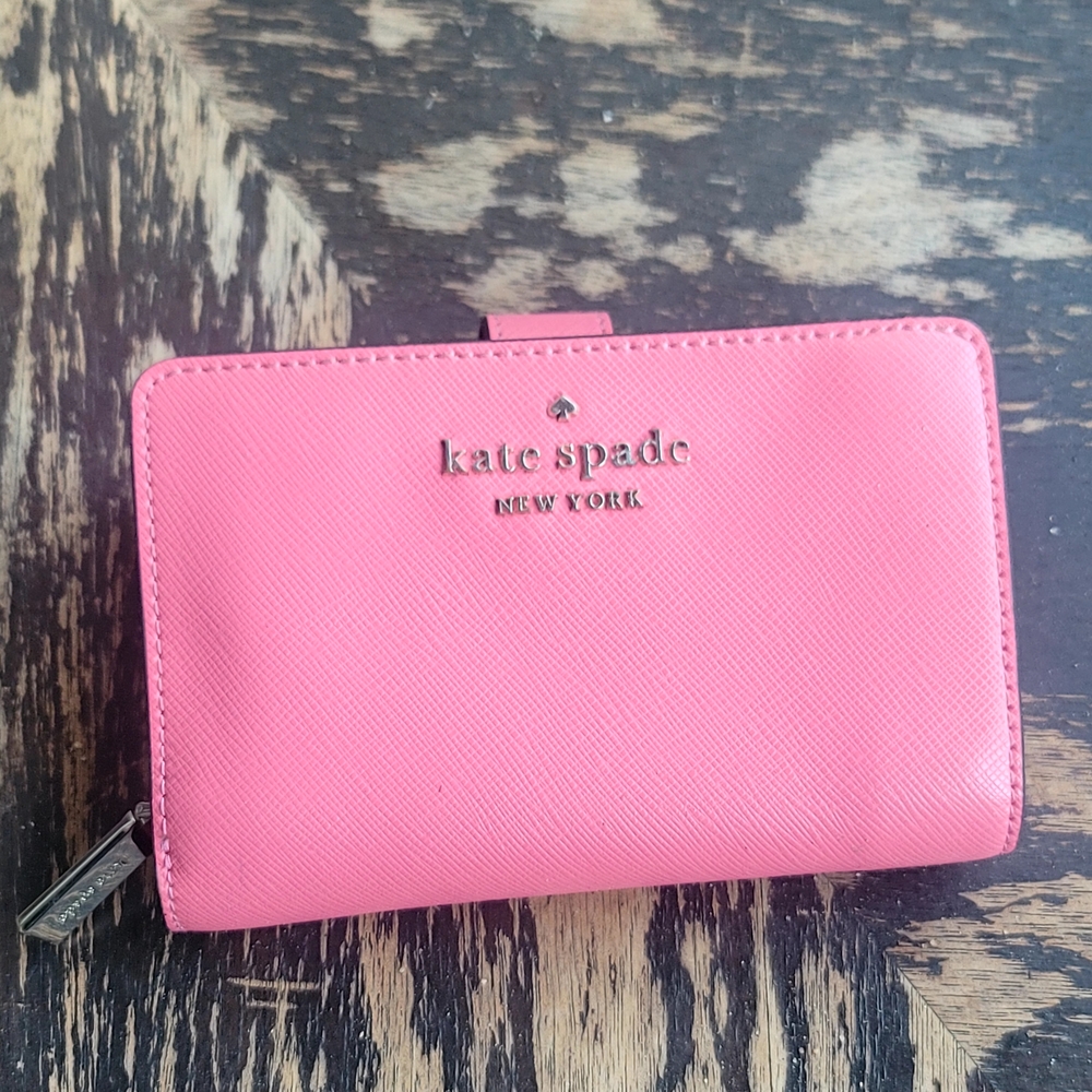 Kate Spade Madison Medium Pink Wallet
